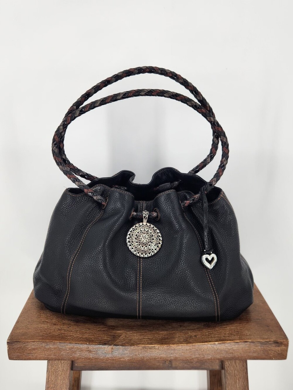 Brighton Leather Purse Y2k Shoulder Bag Boho .